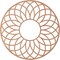 Ekena Millwork Cannes Wood Fretwork Pierced Ceiling Medallion, Cherry, 34"OD x 11 5/8"ID x 3/8"T CMWP34X34X0375CNCH - alternate 5